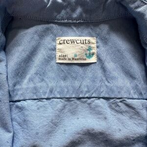 Boys Jcrew CrewCuts chambray shirt, 8